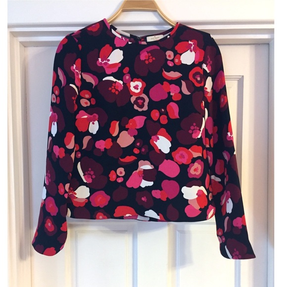 ✨KATE SPADE✨Falling Florals Top & Matching Trouser - Picture 4 of 6